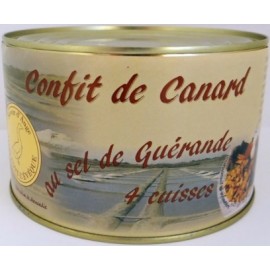 Confit de Canard 4 cuisses 1.250 kg