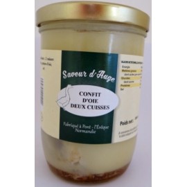 Confit d'Oie 2 cuisses Saveur d'Auge