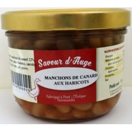 Manchons de canard aux haricots Saveur d'Auge