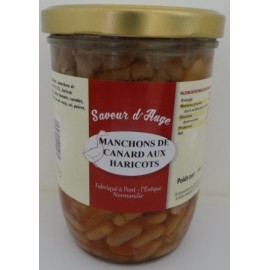 Manchons de canard aux haricots 800g