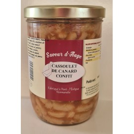 Cassoulet au Confit de Canard 800g