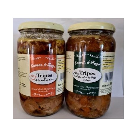 Lot Tripes Mode de Caen & Cidre 800g