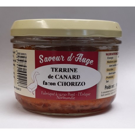 Terrine de canard au chorizo