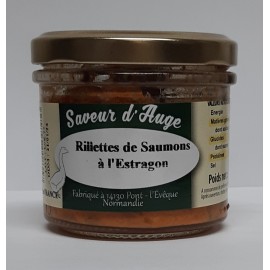 Rillettes de Saumons à l'Estragon Saveur d'Auge