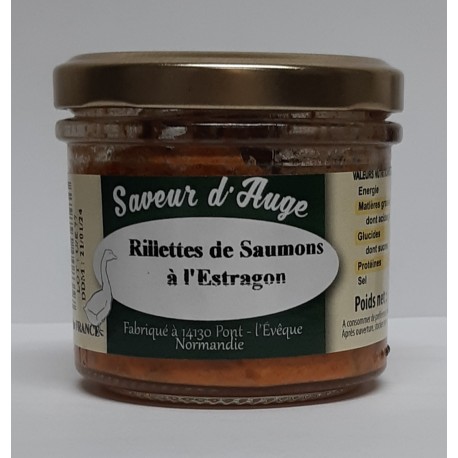 Rillettes de Saumons à l'Estragon Saveur d'Auge