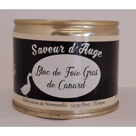 Bloc de Foie Gras de Canard 200g Saveur d'Auge