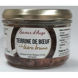 Terrine de Boeuf à la Bière Brune 180g